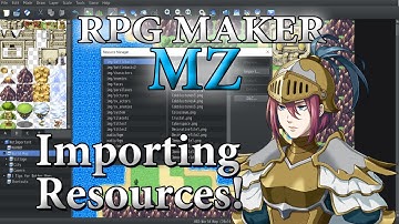 RPG Maker MZ Tutorial #11 - Resources Manager!