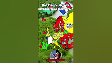 Has France already invaded your country ?  #mapping
