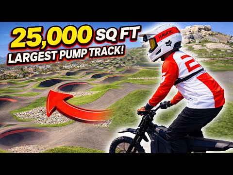 I Rode Californias Biggest Pump Track (Flight Deck)