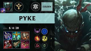 (KE Colden) Pyke Support vs Camille - EUW Master Patch 26.16