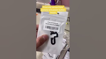 iPhone proximity sensor front camera and power button replacement