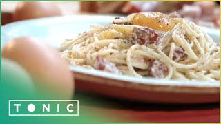 Carbonara The Traditional Way | David Rocco's Dolce Vita | Tonic