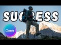 How To Put Text Behind A Person In Canva | Tutorial