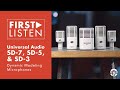 First listen universal audio sd7 sd5  sd3 dynamic modeling microphones