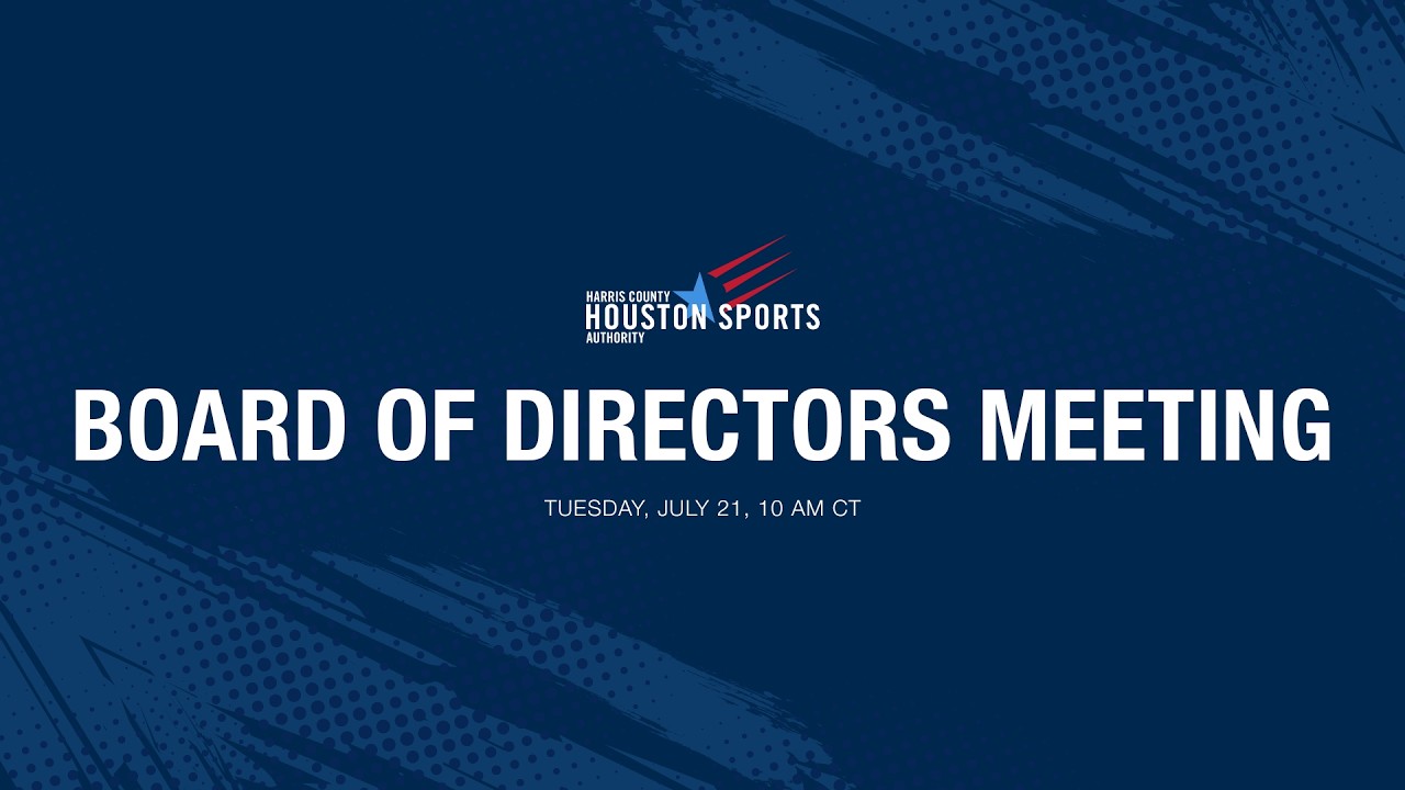 Bi-monthly meeting of the HCHSA Board of Directors