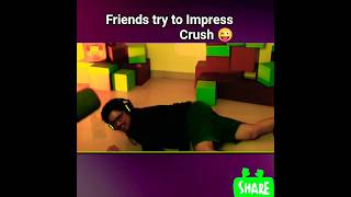 Friends try to Impress crush #gamerfleet  #devxd  #ron9ie  #shorts