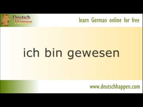 Learn German Grammar - 20 Most Used Verbs 1 Sein To Be