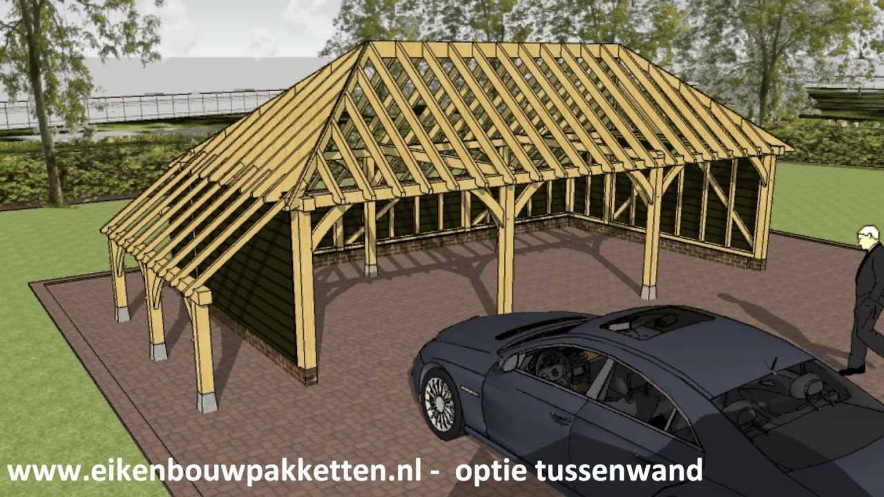 Carport bouwen, hoe bouw ik eiken bijgebouw of zelfbouw garage ...