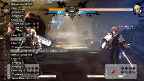 Guilty Gear -Strive- Sol Corner DP Combo (Close slash counter hit)