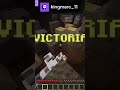 Victoria en TNT Run #minecraft #tntrun #shorts