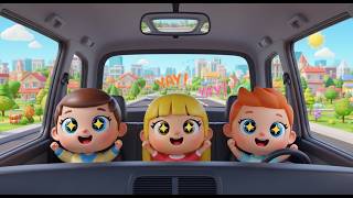 Taxi Song for Kids 🚕 | Cute Taxi on City Road Adventure | Nursery Rhymes &amp; Baby Songs