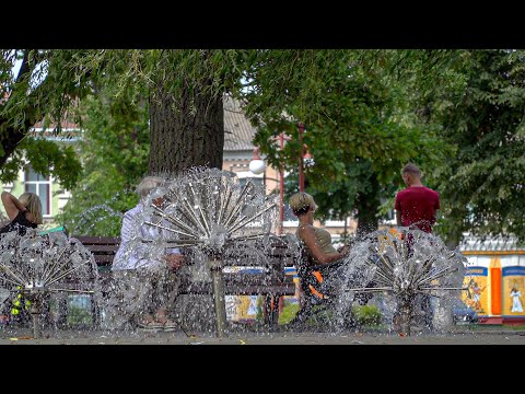 Бобруйск, 21 августа. Cквер на площади Победы I Новости Бобруйска