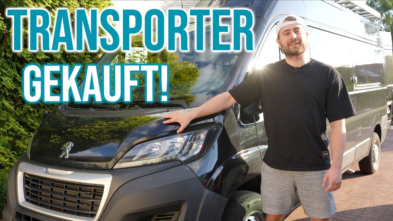 Vom Transporter zum Camper Van! Ausbau Vlog 1 - Welches Fahrzeug, Möbel Layout & Unboxing