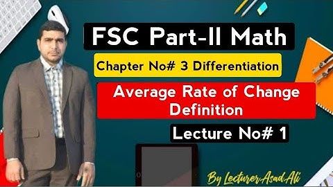Definition of the Average Rate of change Geometrically