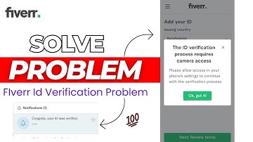 Fiverr identity verification camera access problem 2023 - 💯 Solved
