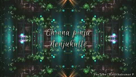 Chinna chinna roja poove song short lyrics | Poovizhi vasalile, Movie | Kavithakumar P