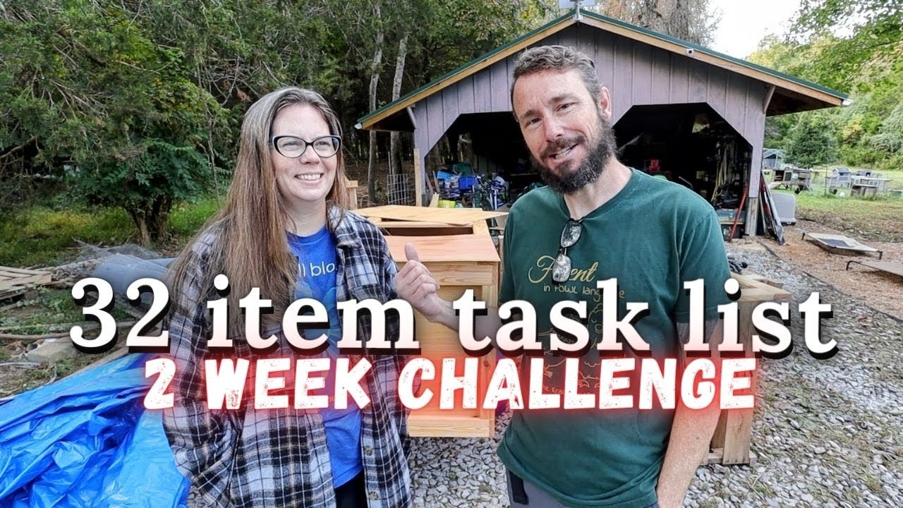 We challenge ourselves to get it all done in 2 weeks // day 1