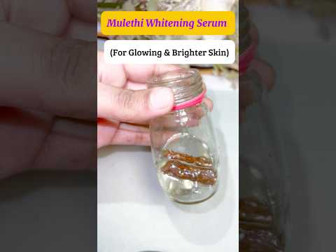 Mulethi Whitening Serum Skincare Shorts Mulethi Serum Mukbang Coffee