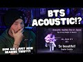 Metal vocalist first time reaction  bts acoustic live  japan 2016  boy in luv danger  i need u