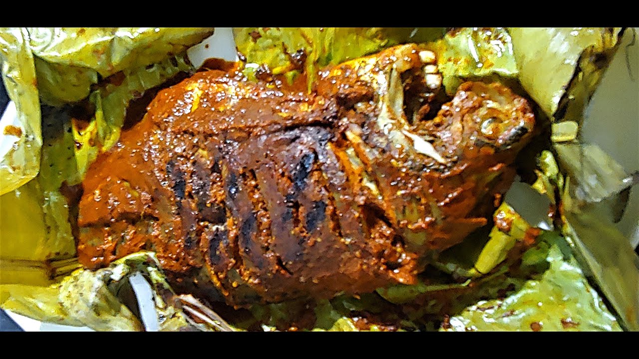തിലാപിയ/ മീൻ പൊള്ളിച്ചത് ll Tilapia/Fish in Plantain Leaf Kerala Style