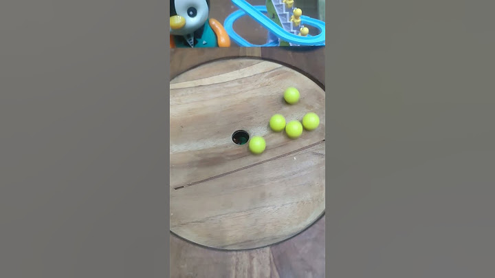 Marble run Haba slope Red and yellow Balls ►Slow motion #asmr #marblerun #habaslope