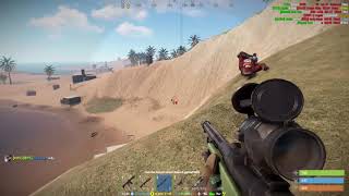 Rust - Double kill 360 spaz