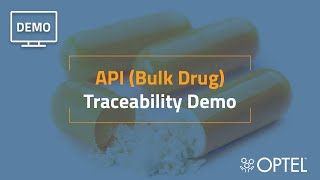 API (Bulk Drug) Traceability Demo: Compliance for the Drugs (Amendment) Rules, 2022 screenshot 2