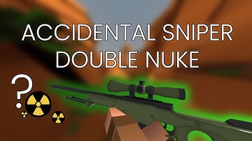 Krunker | ACCIDENTAL Sniper Double Nuke on ALT