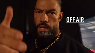 Roman Reigns sends warning shot to Penta, LA Knight & Royce Keys backstage off air after WWE RAW 
