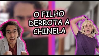 O Filho Derrota A Chinela Mas... Ãe