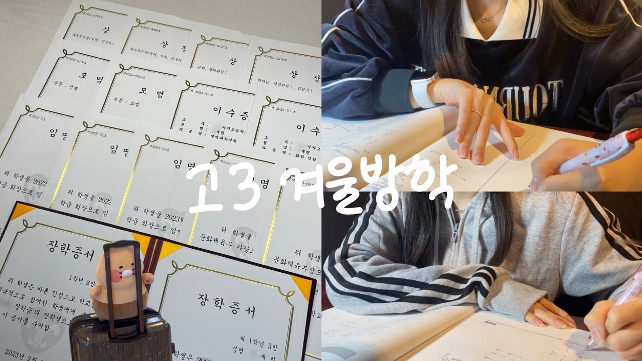 vlog | 고3 겨울방학 브이로그🔥📚 | 내가 왜 고3? 이왜진..😬 | 서울임용합격•설날•고3마지막여행•수능공부 | study vlog
