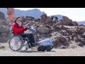 Mit dem Rollstuhl/Swiss Trac im Nationalpark Teide, Teneriffa 2014