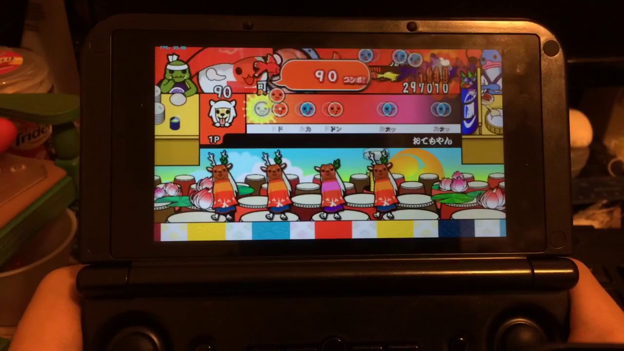 taiko wii 5 on a gpd xd plus on custom firmware on dolphin 5.0-9186 again
