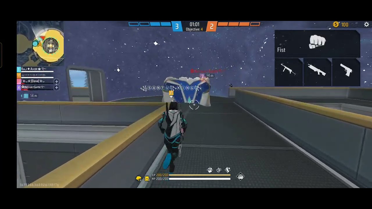 1v4 only one tap with desert eagle - YouTube
