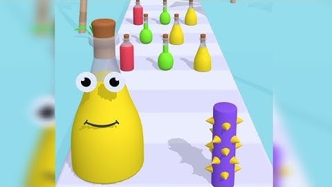 Juice Run 3D Gameplay All Levels iOS, Android