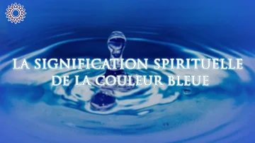 Quelle est la signification de la couleur bleue