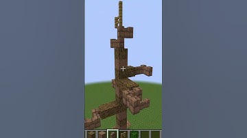 How to build the BEST custom tree in Minecraft! #minecraft #shorts