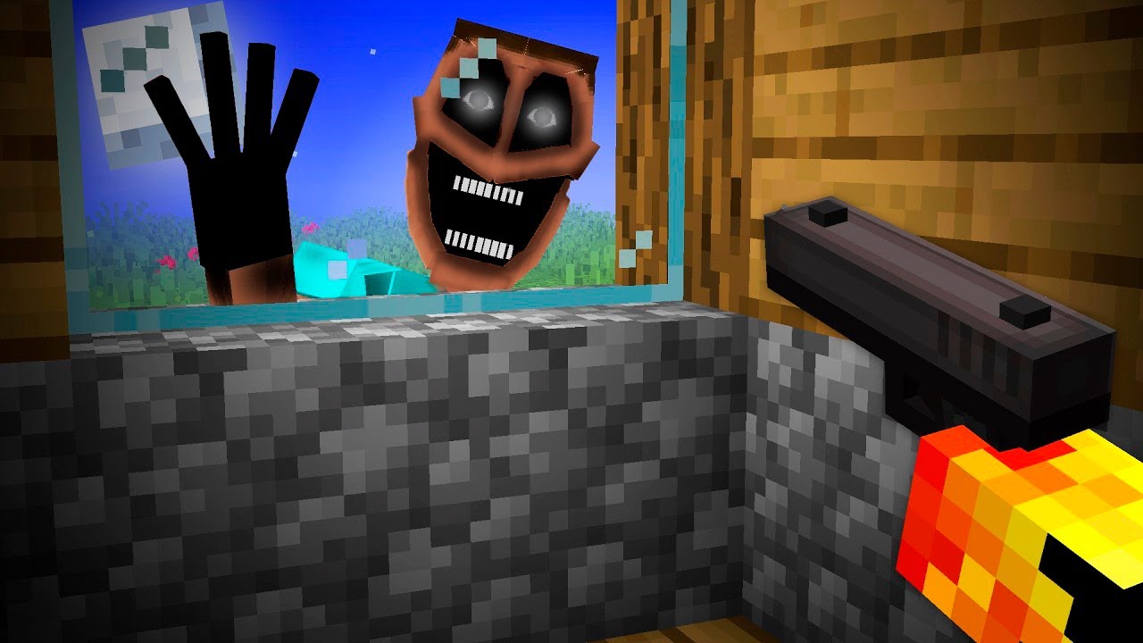ADICIONEI ARMAS CONTRA MIMICER HARDCORE DO MINECRAFT!! (ASSUSTADOR)