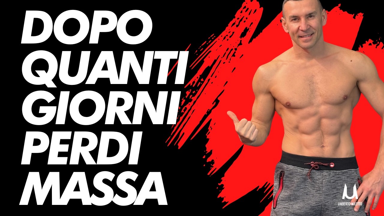 Dopo quanti giorni si perde massa muscolare se smetti di allenarti