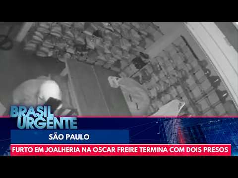 Jewelry store heist on Oscar Freire in SP ends with two arrests | Brasil Urgente