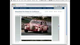 SharpView High Resolution PDF Viewer for Atlassian Confluence