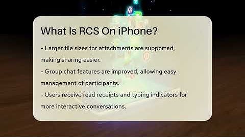 What Is RCS On iPhone? - Talking Tech Trends