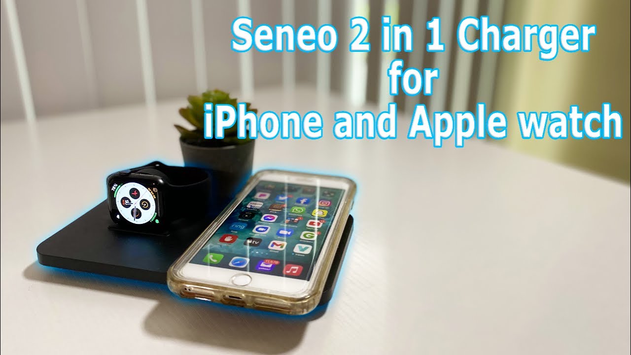 Seneo 2 in 1 Wireless Charger