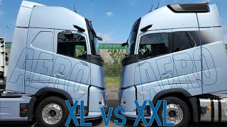 Volvo FH Aero z kabiną Globetrotter XXL - prezentacja wnętrza i porównanie z krótszym wariantem