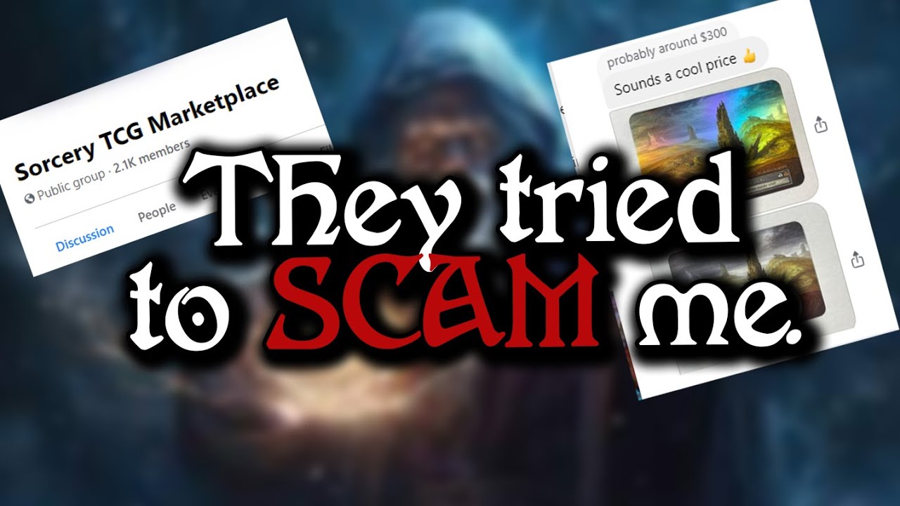 I almost got SCAMMED! - Sorcery TCG