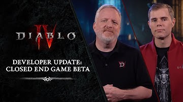 Diablo IV | Developer Update: Closed End Game Beta