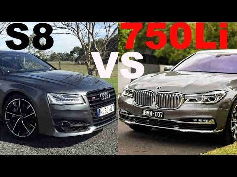 16 17 S8 Vs 750li Audi S8 Vs Bmw 7 Youtube