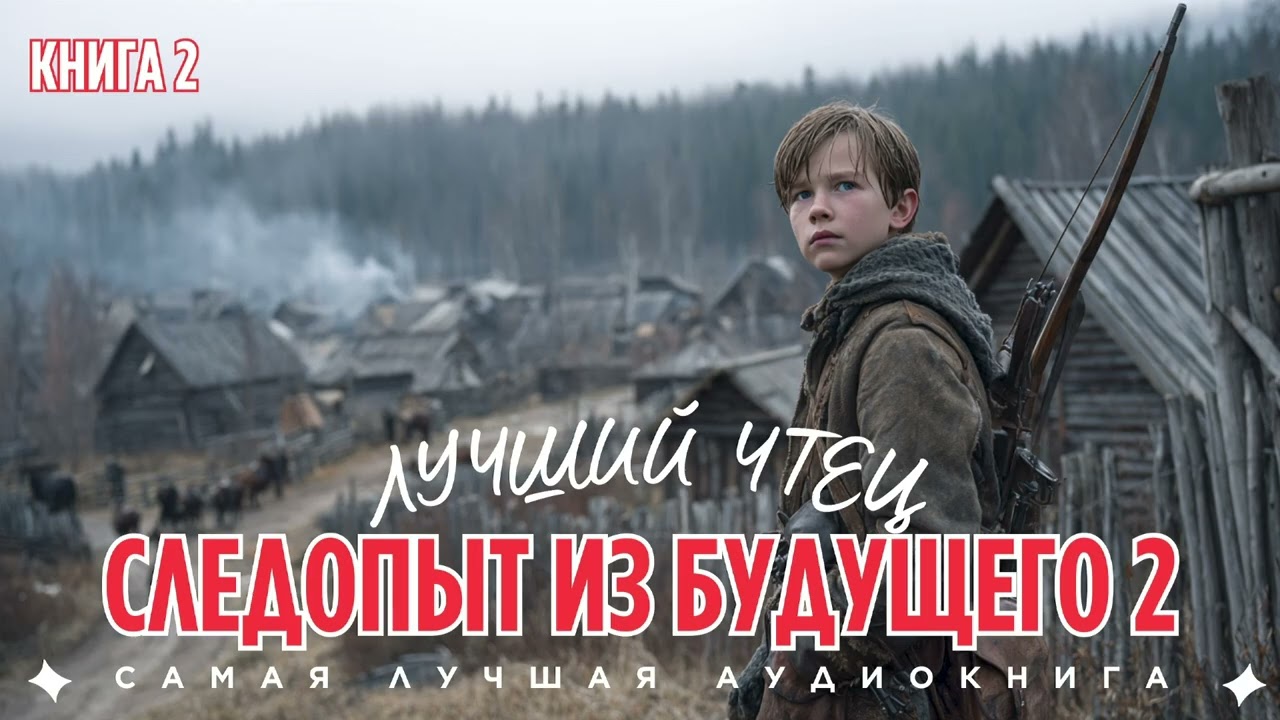 СЛЕДОПЫТ ИЗ БУДУЩЕГО - КНИГА 2 #Попаданцы #фантастика #фэнтези | САМАЯ ЛУЧШАЯ АУДИОКНИГА