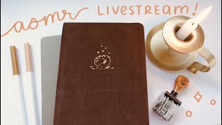 ☕️  reading journal asmr LIVE  Emily Dickinson
