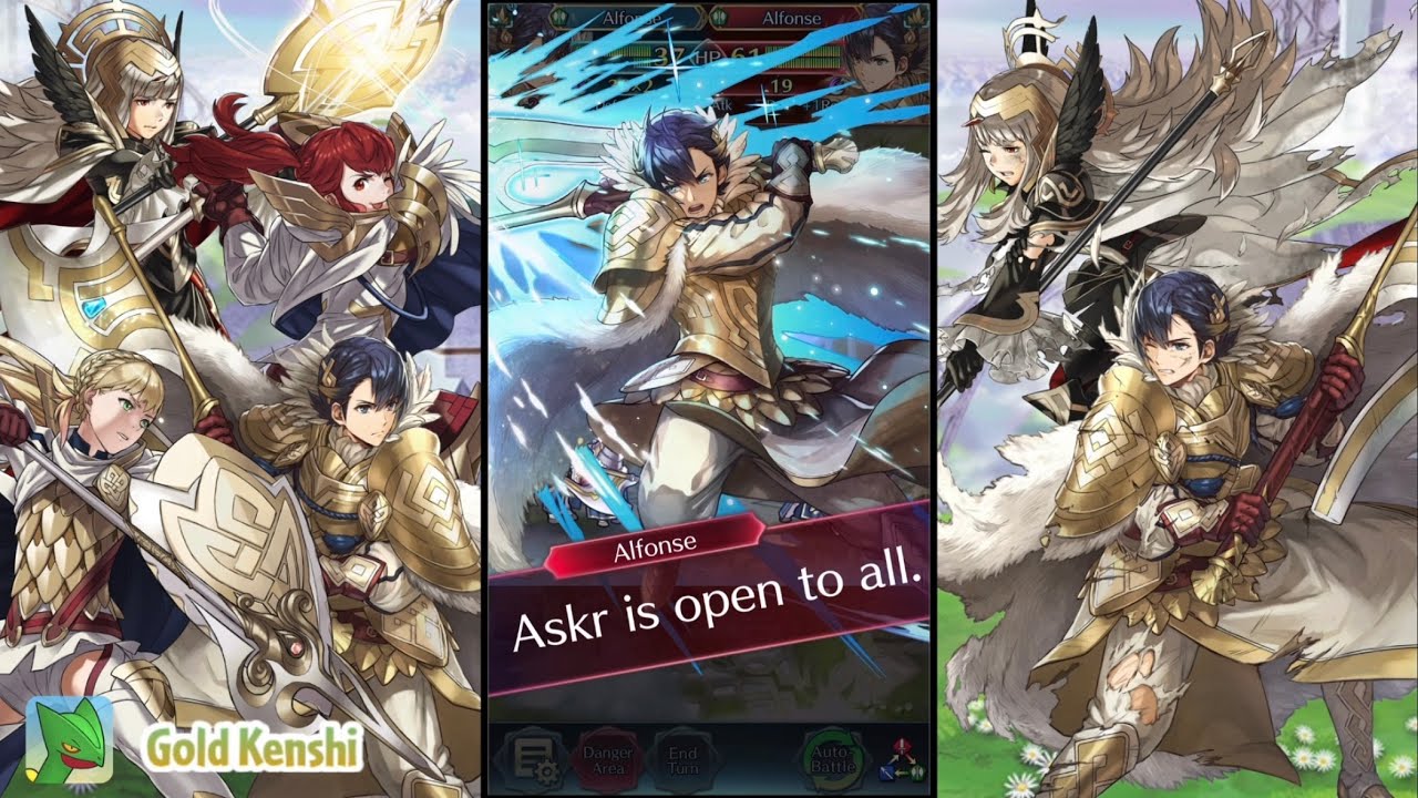 B!Alfonse and Veronica KO Their Doppelgängers: A & V BHB Clear - FEH